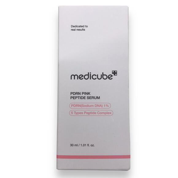 NEW Medicube PDRN Pink Peptide Serum 1.01fl.oz./ 30ml NIB - Picture 1 of 6
